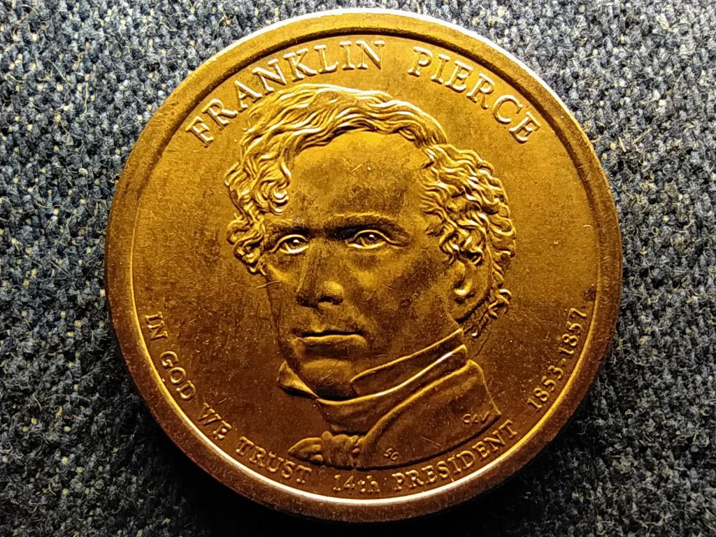 USA Eln&ouml;ki doll&aacute;r &eacute;rme sorozat Franklin Pierce 1 Doll&aacute;r