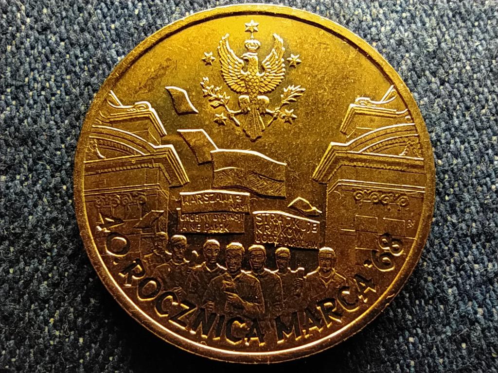 Lengyelorsz&aacute;g 1968. m&aacute;rcius 40. &eacute;vfordul&oacute;ja 2 Zloty