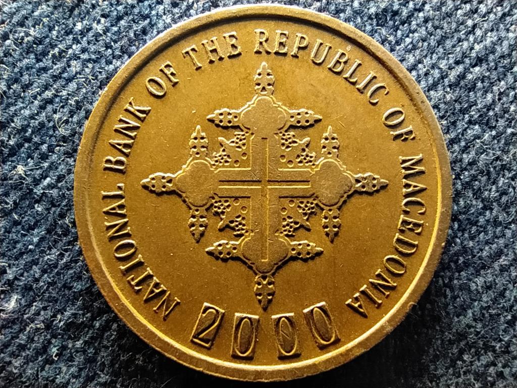 &Eacute;szak-Maced&oacute;nia A kereszt&eacute;nys&eacute;g 2000 &eacute;ve 1 D&eacute;n&aacute;r