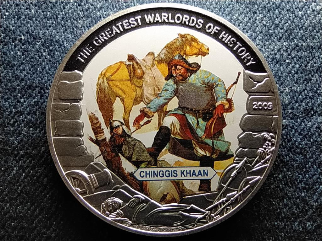 Lib&eacute;ria Nagy Hadvez&eacute;rek Chinggis Khaan 5 Doll&aacute;r