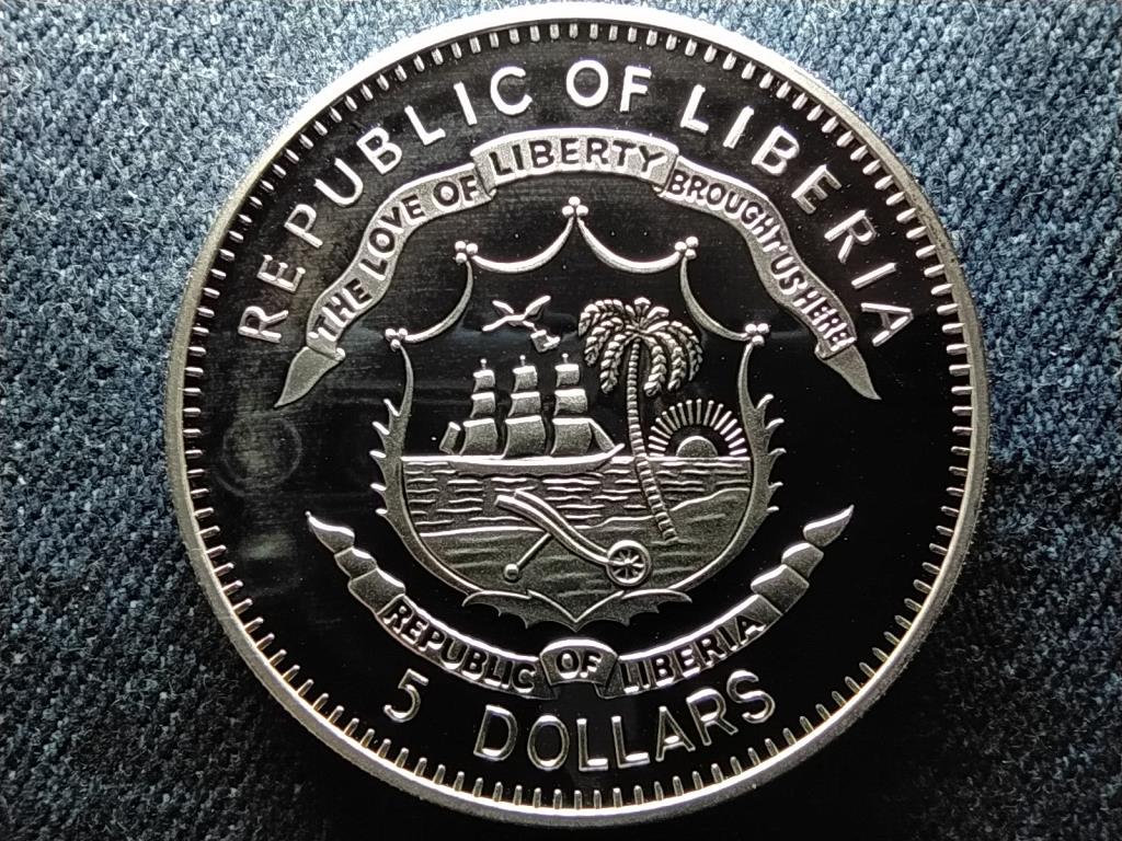 Lib&eacute;ria Nagy Hadvez&eacute;rek Lord Nelson admir&aacute;lis 5 Doll&aacute;r