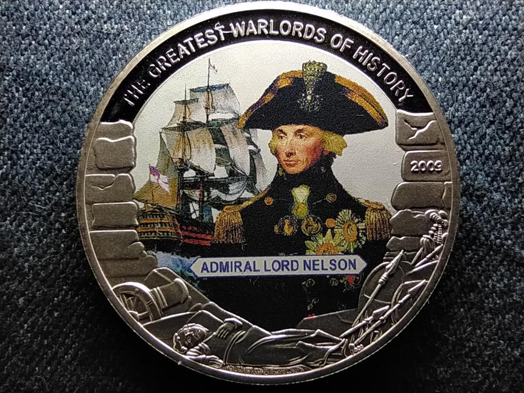 Lib&eacute;ria Nagy Hadvez&eacute;rek Lord Nelson admir&aacute;lis 5 Doll&aacute;r