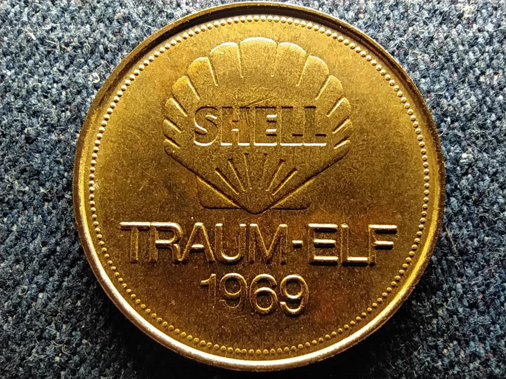 N&eacute;metorsz&aacute;g Shell Traum-Elf 1969 Helmut Haller