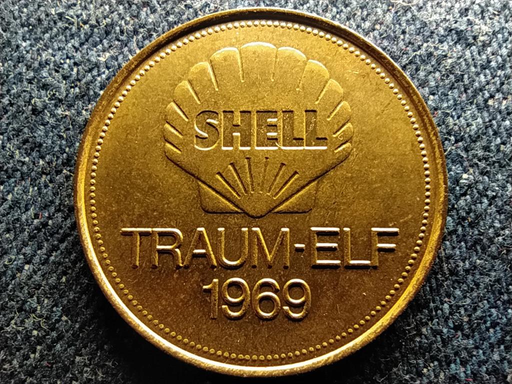 N&eacute;metorsz&aacute;g Shell Traum-Elf 1969 G&uuml;nter Netzer