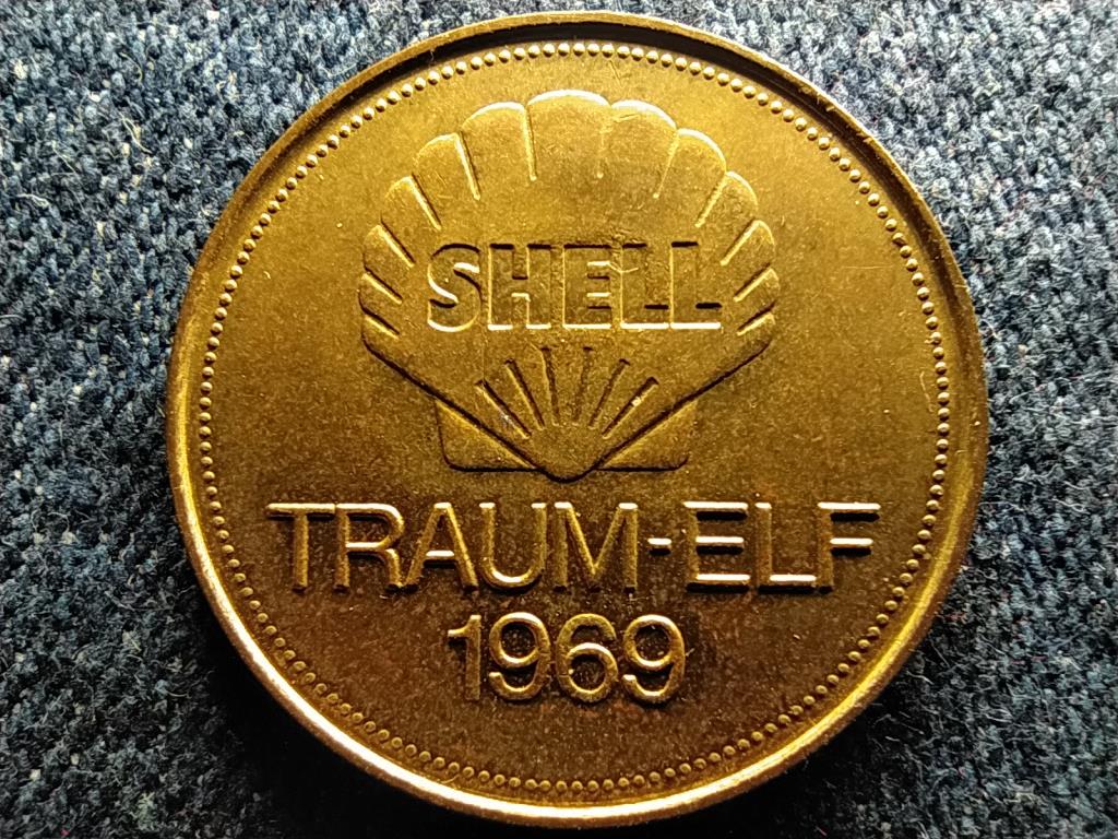 N&eacute;metorsz&aacute;g Shell Traum-Elf 1969 Uwe Seeler