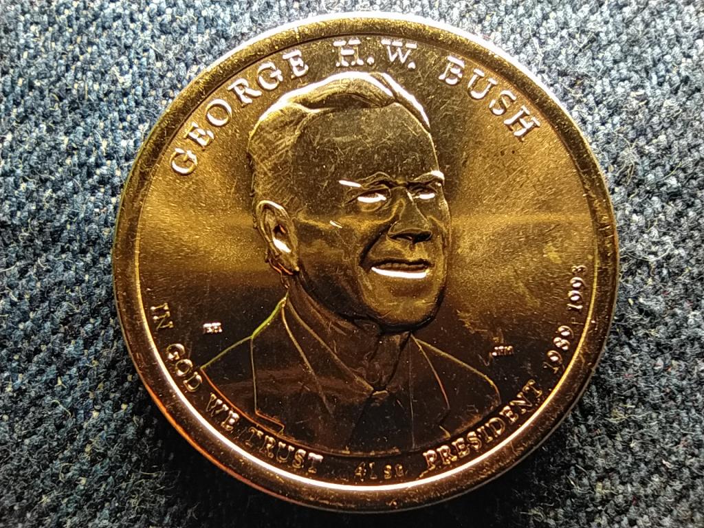 USA Eln&ouml;ki doll&aacute;r &eacute;rme sorozat George H. W. Bush 1 Doll&aacute;r