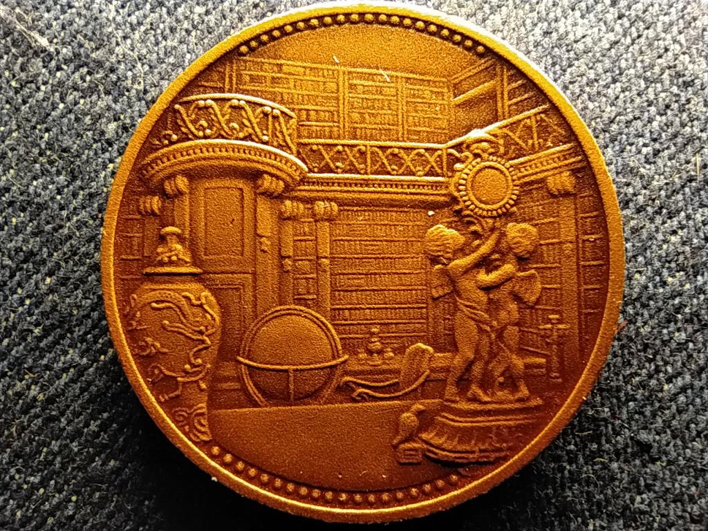 Magyar v&aacute;rosok bronz &eacute;rem Keszthely, Helikon-eml&eacute;kmű