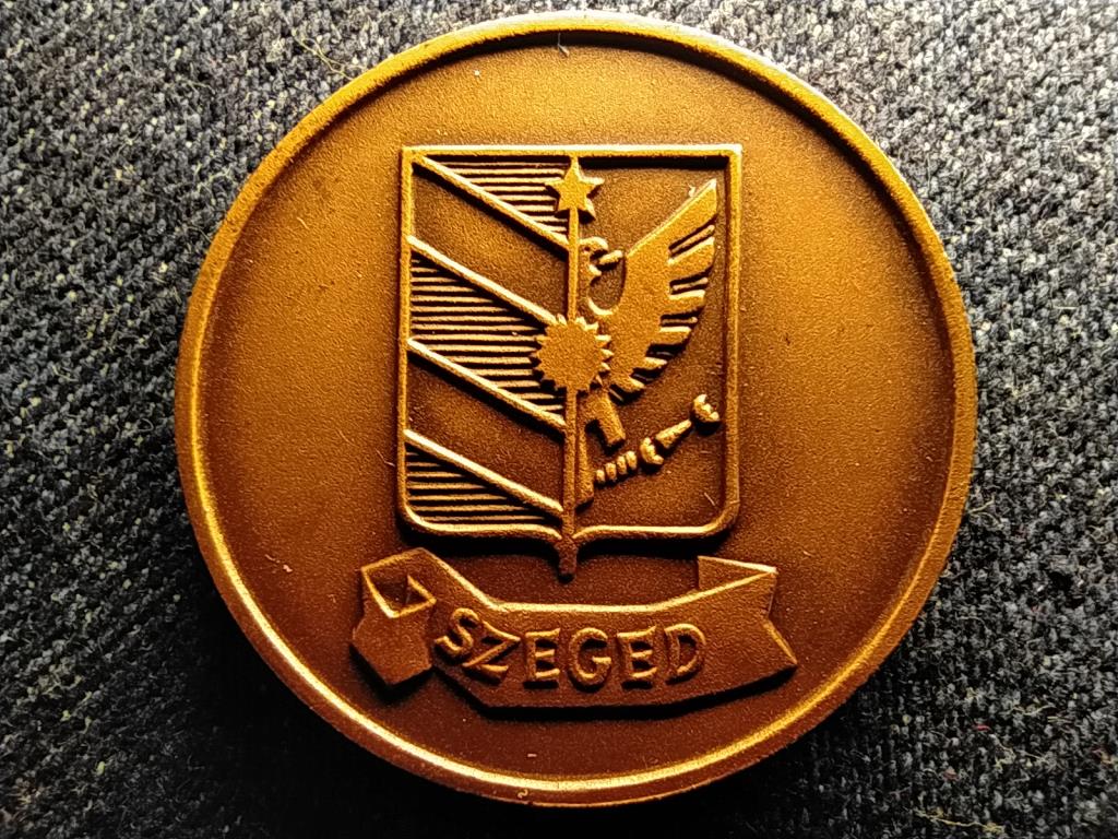 Magyar v&aacute;rosok bronz &eacute;rem Szeged, Szegedi d&oacute;m