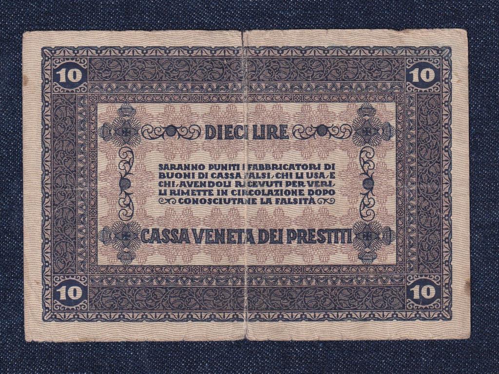 Olaszorsz&aacute;g Osztr&aacute;k-magyar megsz&aacute;ll&aacute;s 10 L&iacute;ra bankjegy