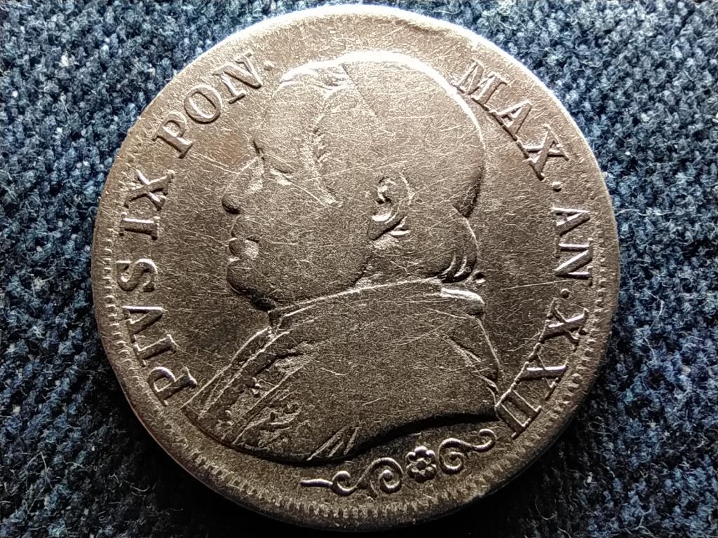 P&aacute;pai &aacute;llam IX. Pius .835 ez&uuml;st 1 l&iacute;ra
