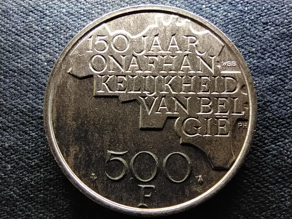 Belgium A f&uuml;ggetlens&eacute;g 150. &eacute;vfordul&oacute;ja .510 ez&uuml;st 500 Frank (holland felirat)