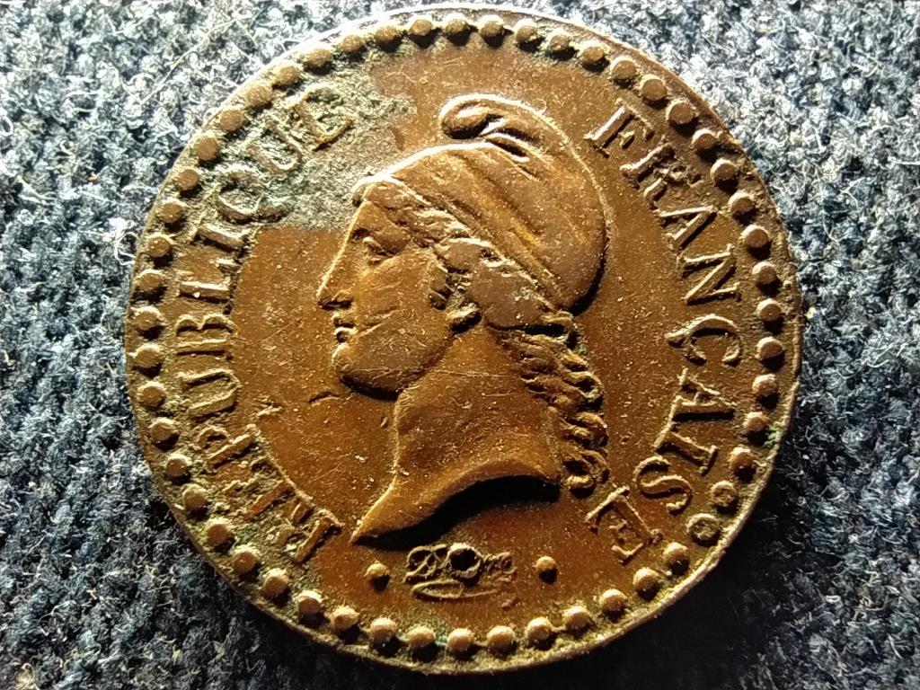 Franciaorsz&aacute;g M&aacute;sodik K&ouml;zt&aacute;rsas&aacute;g (1848-1852) 1 Centimes
