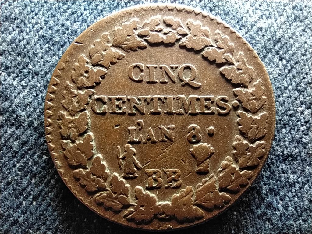 Franciaorsz&aacute;g 5 Centimes