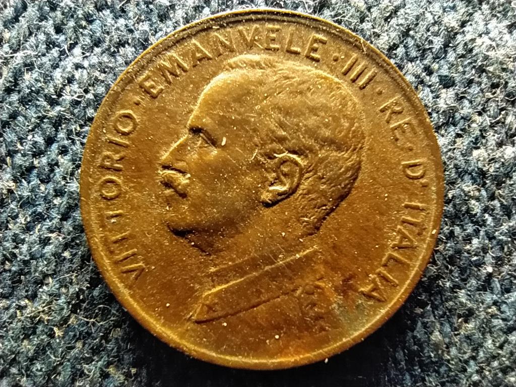 Olaszorsz&aacute;g III. Viktor Em&aacute;nuel (1900-1946) 1 Centesimi