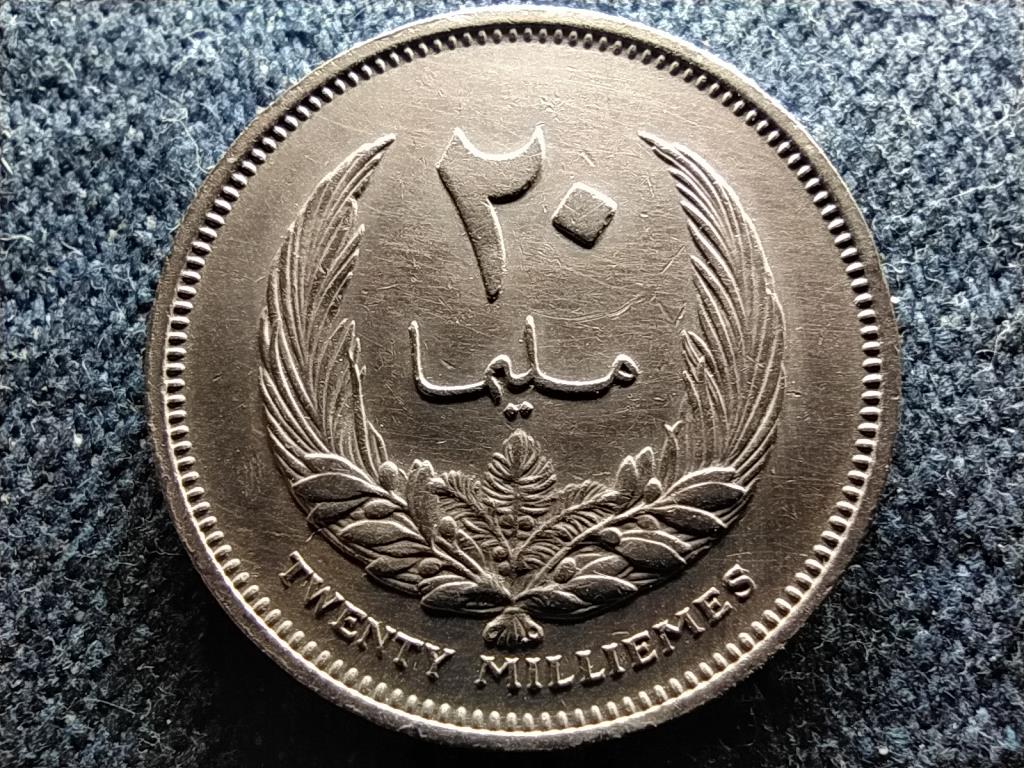 L&iacute;bia I. Idrisz (1951-1969) 20 millieme