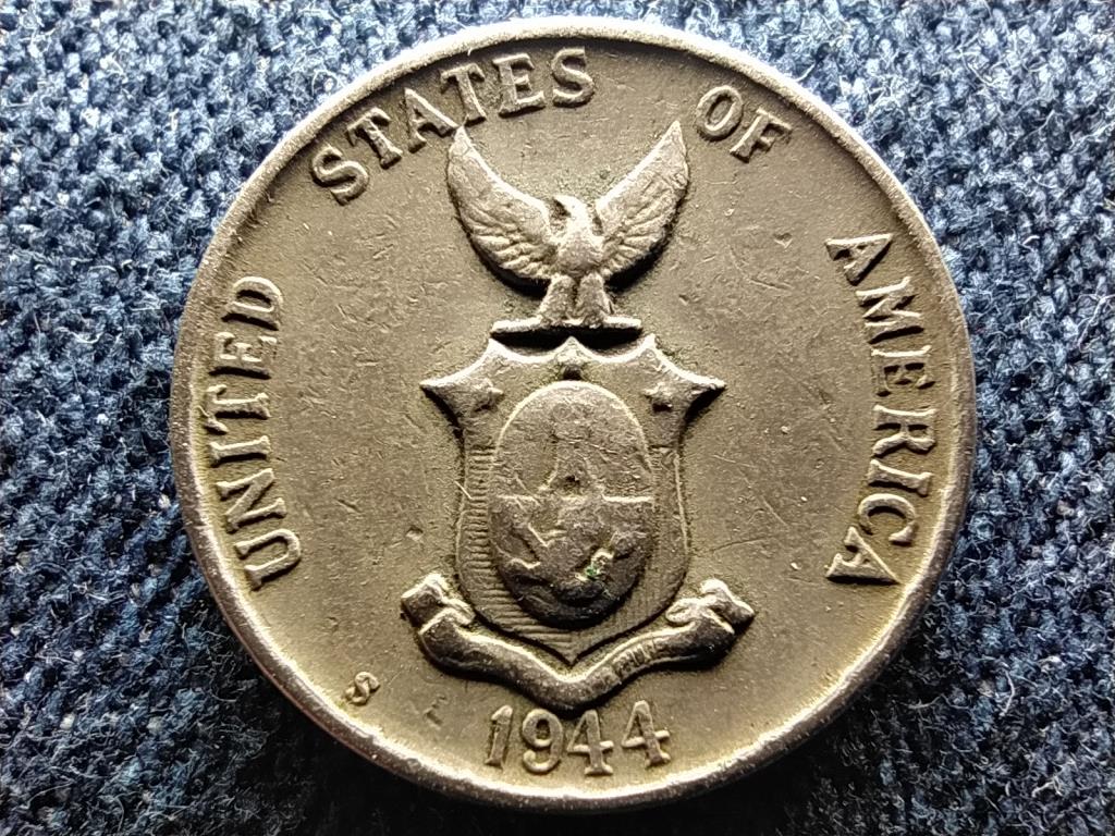 F&uuml;l&ouml;p-szigetek Nemzetk&ouml;z&ouml;ss&eacute;g (1935-1946) 5 centavo