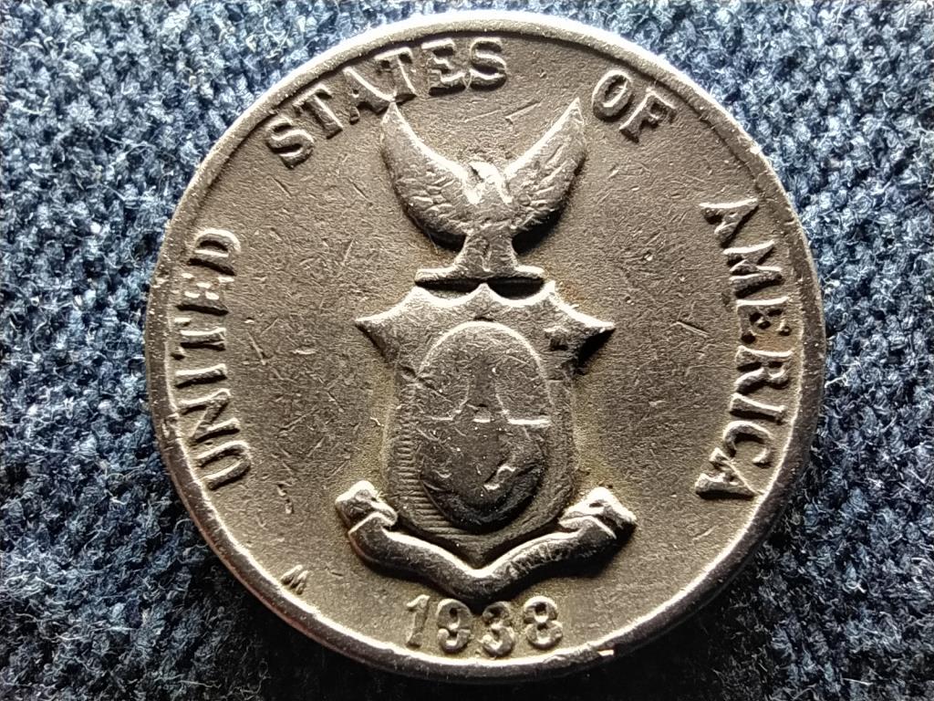 F&uuml;l&ouml;p-szigetek Nemzetk&ouml;z&ouml;ss&eacute;g (1935-1946) 5 centavo