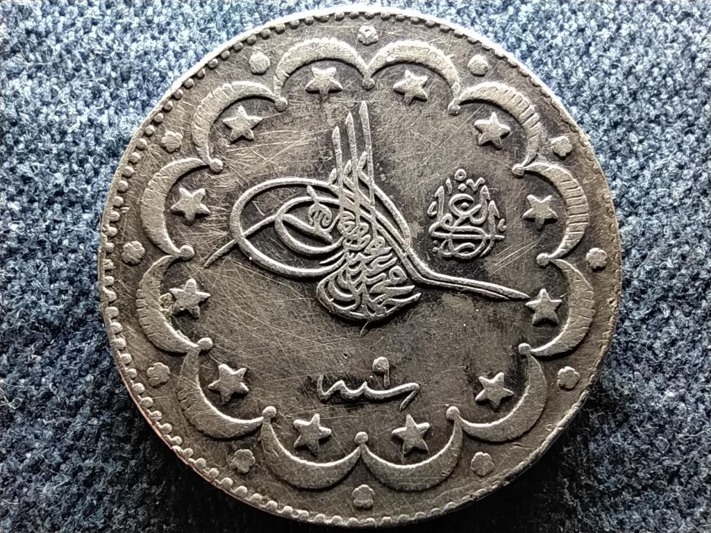 Oszm&aacute;n Birodalom V. Mehmed (1909-1918) .830 ez&uuml;st 5 kurus