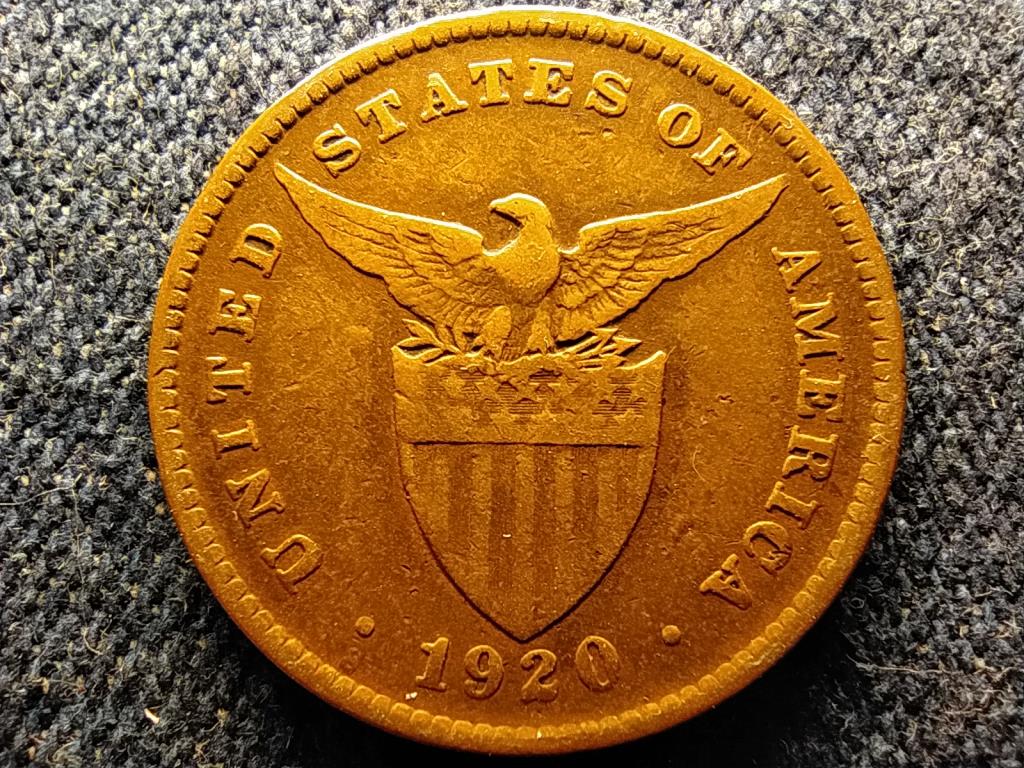 F&uuml;l&ouml;p-szigetek USA fennhat&oacute;s&aacute;g (1901-1935) 1 centavo