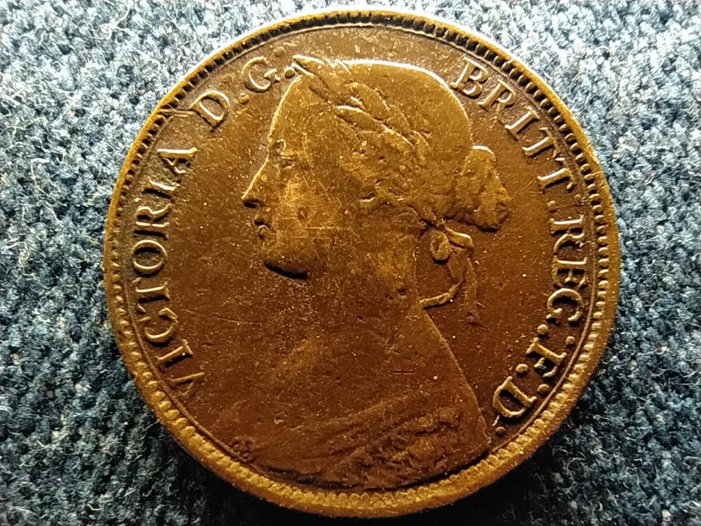 Anglia Vikt&oacute;ria (1837-1901) 1 Farthing
