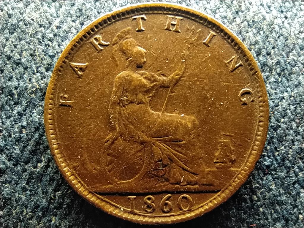 Anglia Vikt&oacute;ria (1837-1901) 1 Farthing