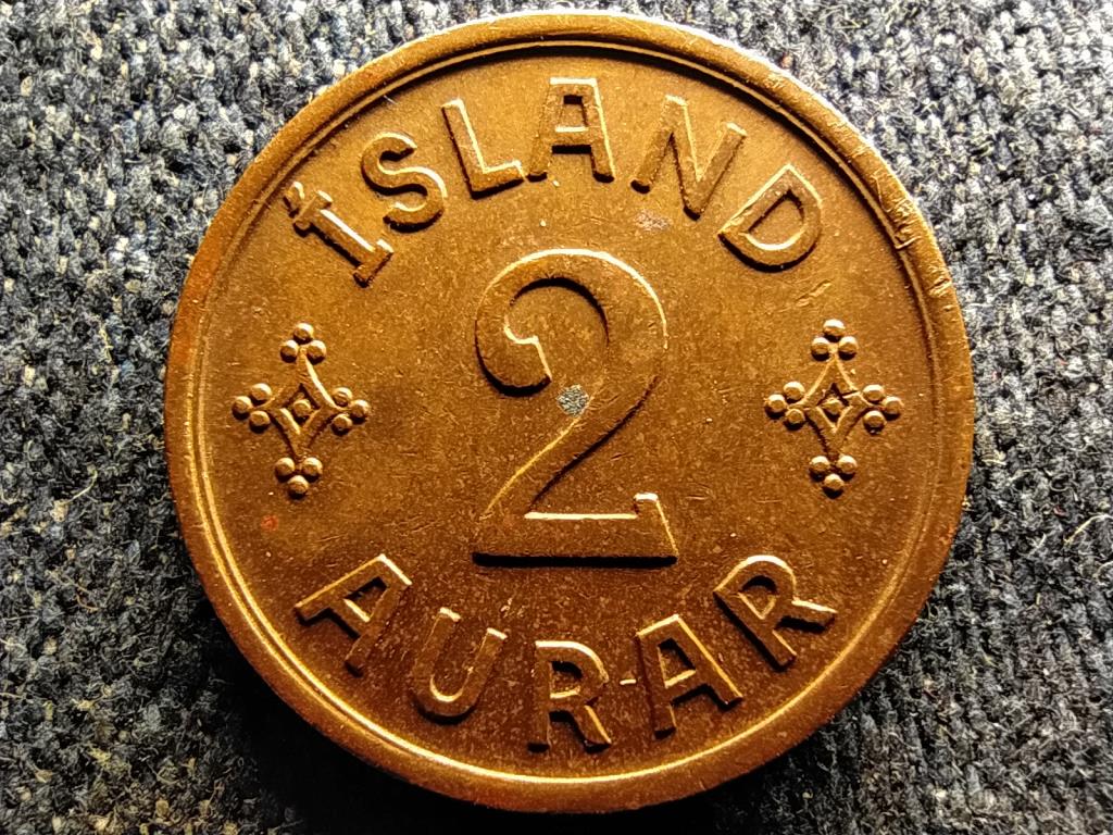 Izland X. Kereszt&eacute;ly (1918-1944) 2 aurar