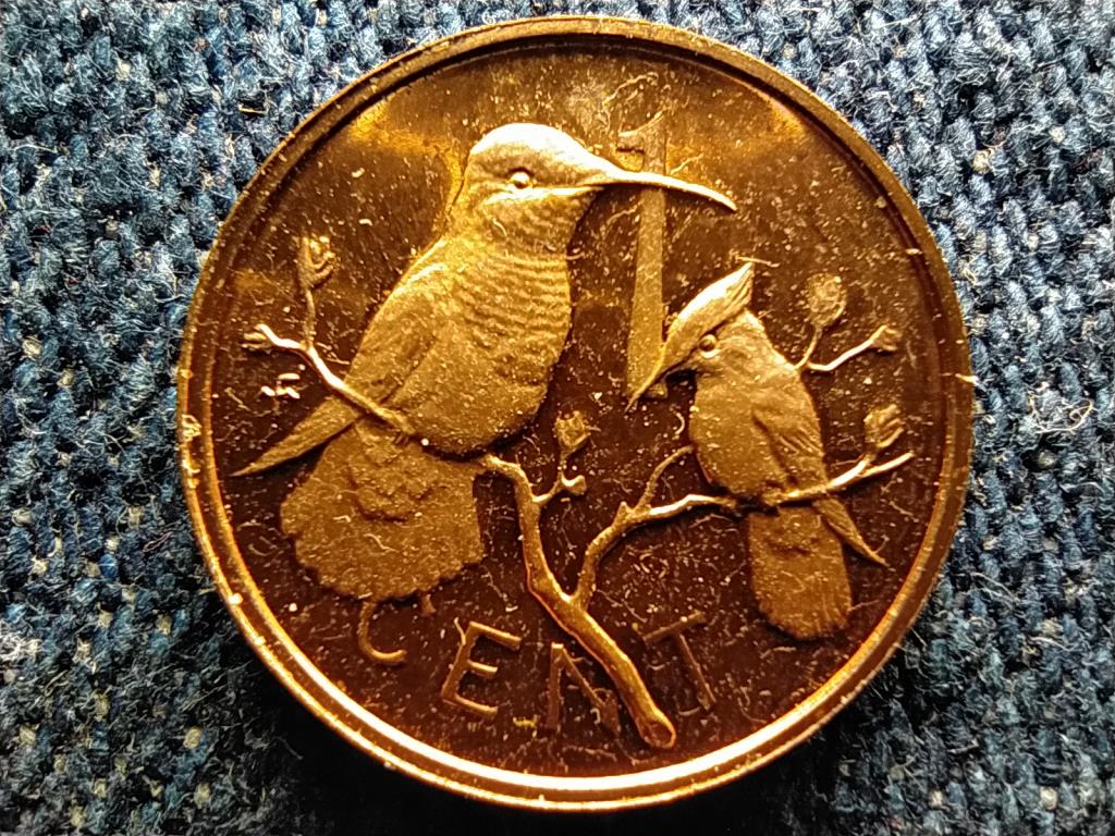 Brit Virgin-szigetek II. Erzs&eacute;bet (1952-1963) 1 Cent