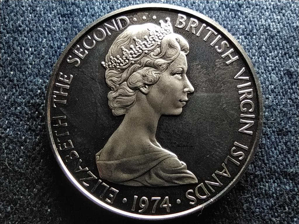Brit Virgin-szigetek II. Erzs&eacute;bet (1952-1963) 50 Cent
