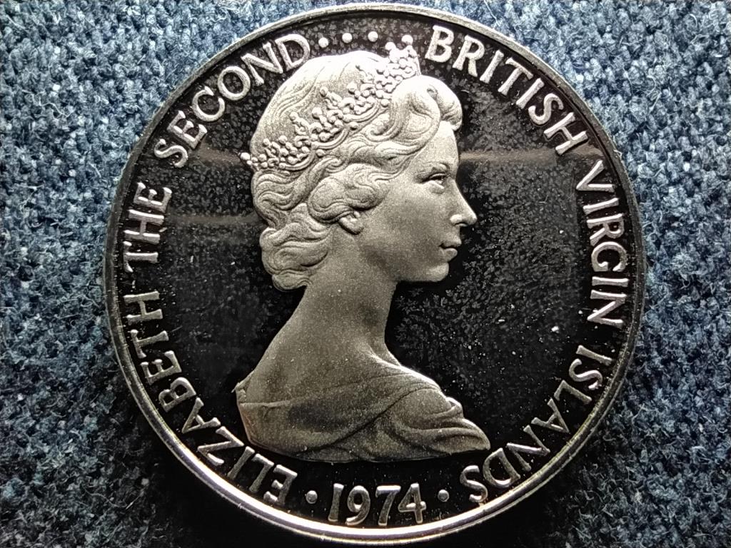 Brit Virgin-szigetek II. Erzs&eacute;bet (1952-1963) 10 Cent