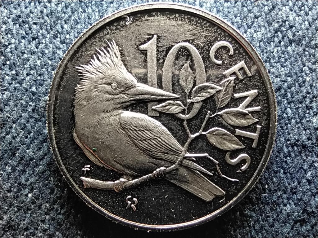 Brit Virgin-szigetek II. Erzs&eacute;bet (1952-1963) 10 Cent