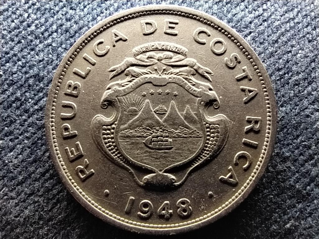 Costa Rica M&aacute;sodik K&ouml;zt&aacute;rsas&aacute;g (1948-0) 50 Centimo