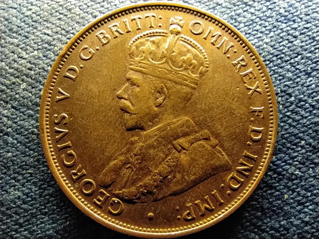 Ausztr&aacute;lia V. Gy&ouml;rgy (1910-1936) 1 Penny