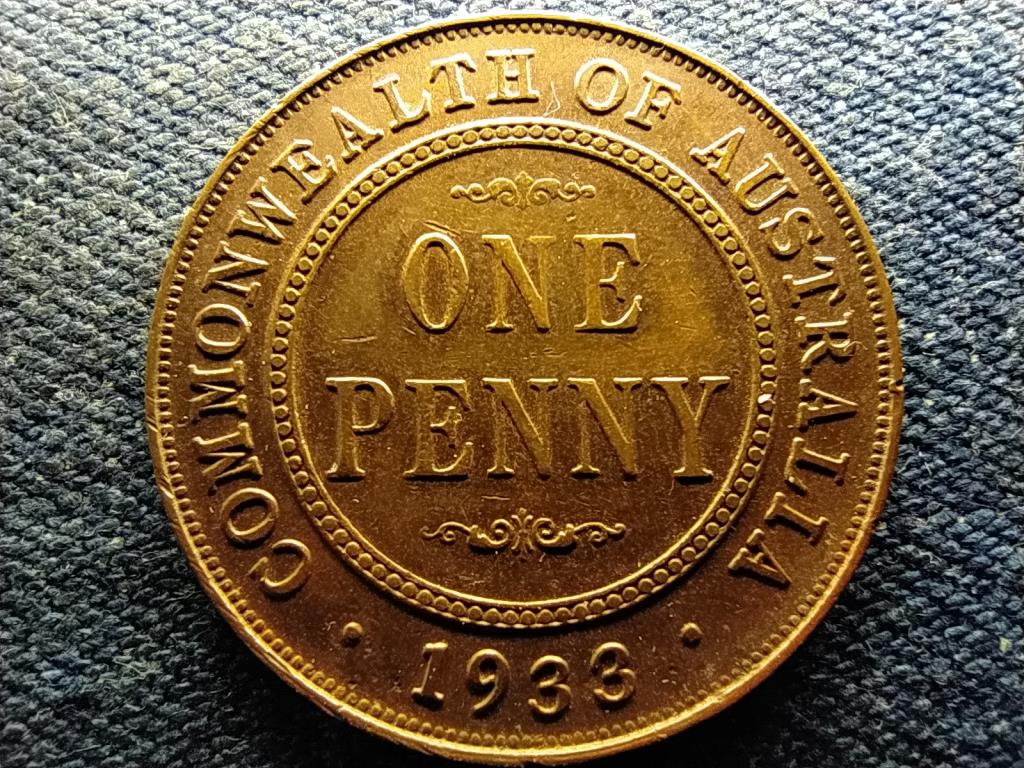 Ausztr&aacute;lia V. Gy&ouml;rgy (1910-1936) 1 Penny