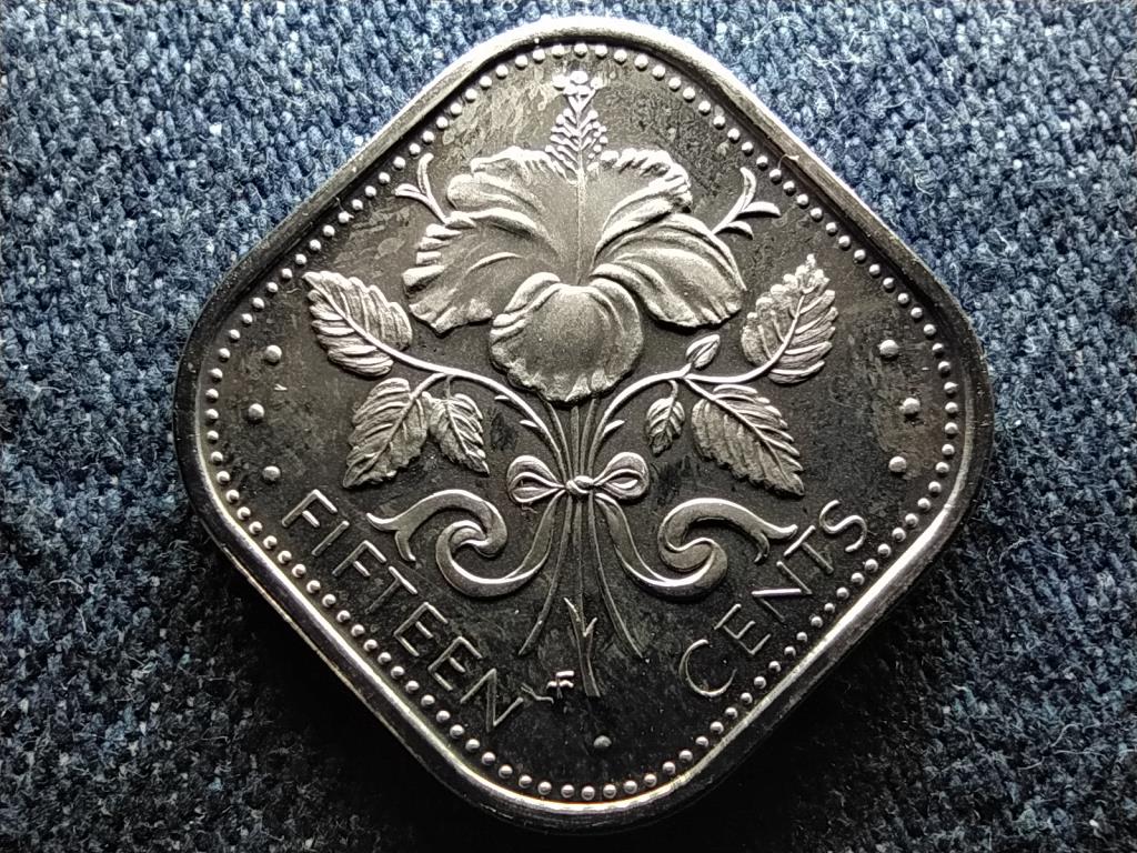 Bahama-szigetek II. Erzs&eacute;bet (1952-2022) 15 Cent
