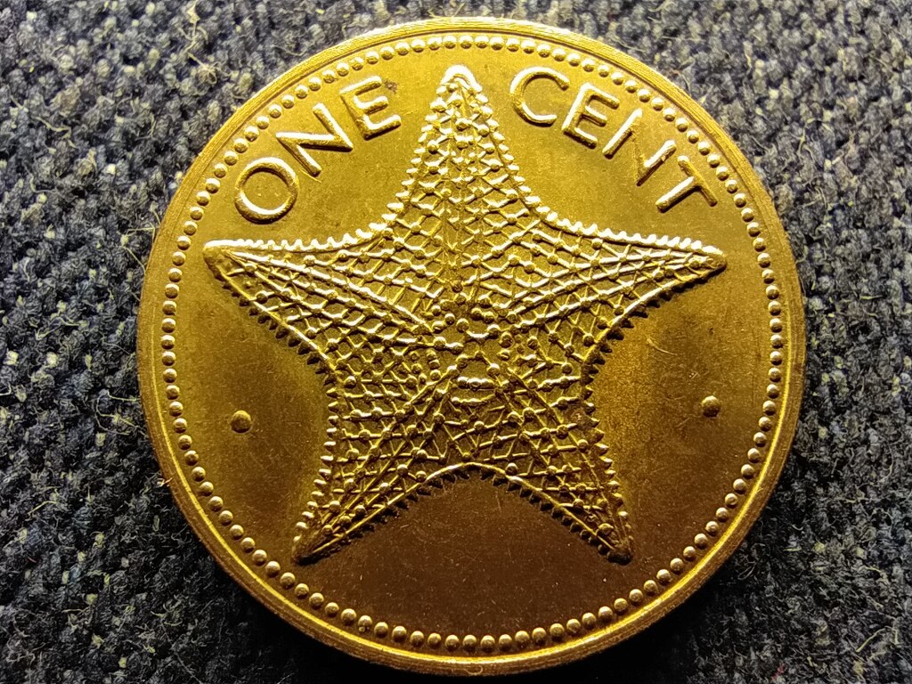 Bahama-szigetek II. Erzs&eacute;bet (1952-2022) 1 Cent