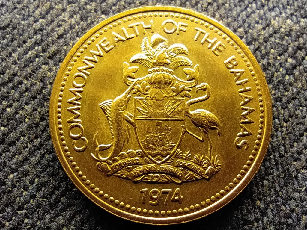 Bahama-szigetek II. Erzs&eacute;bet (1952-2022) 1 Cent