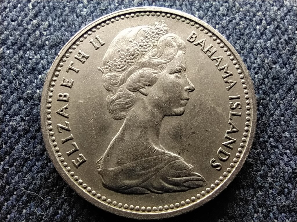 Bahama-szigetek II. Erzs&eacute;bet (1952-2022) 5 Cent