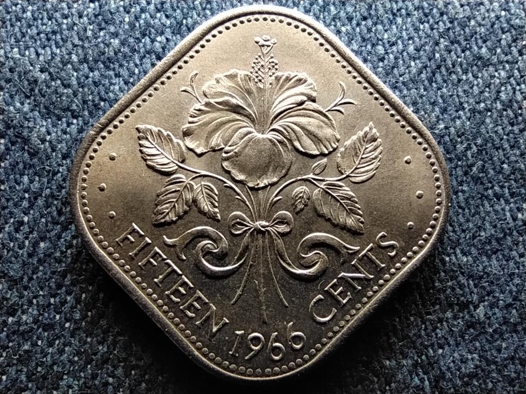 Bahama-szigetek II. Erzs&eacute;bet (1952-2022) 15 Cent