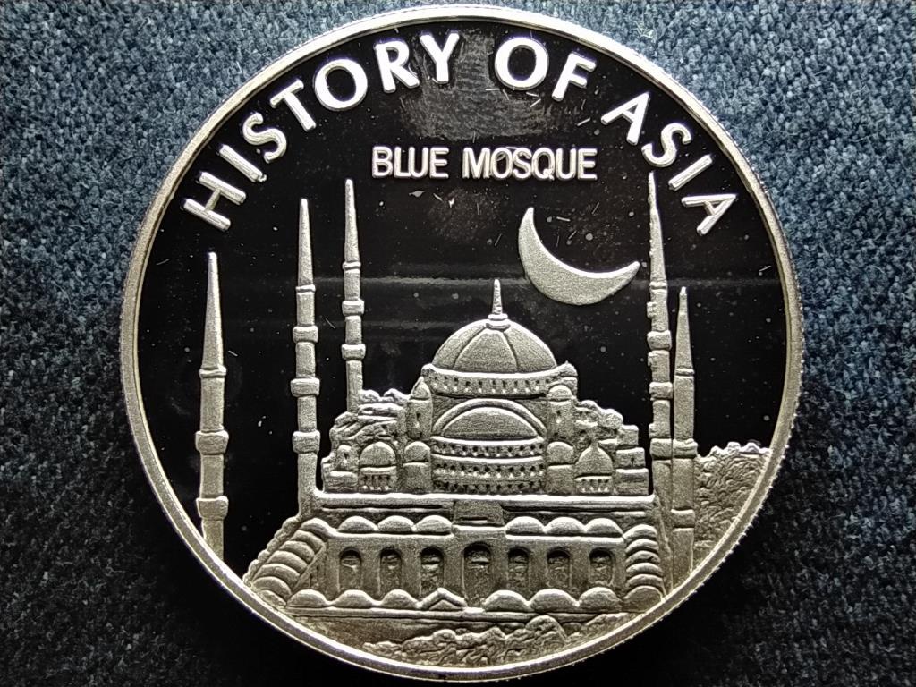 Niue K&eacute;k Mecset .925 ez&uuml;st 5 doll&aacute;r