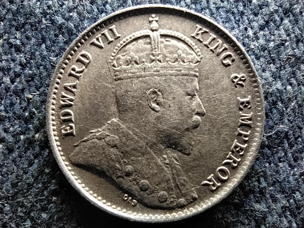 Sri Lanka VII. Edu&aacute;rd (1901-1910) .800 ez&uuml;st 10 cent
