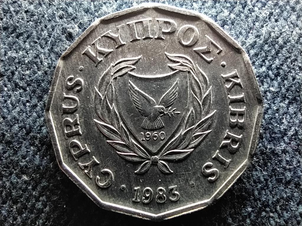 Ciprus K&ouml;zt&aacute;rsas&aacute;g (1960-0) 1/2 Cent