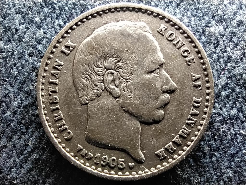 D&aacute;nia IX. Kereszt&eacute;ly (1863-1906) .600 ez&uuml;st 25 &Ouml;re
