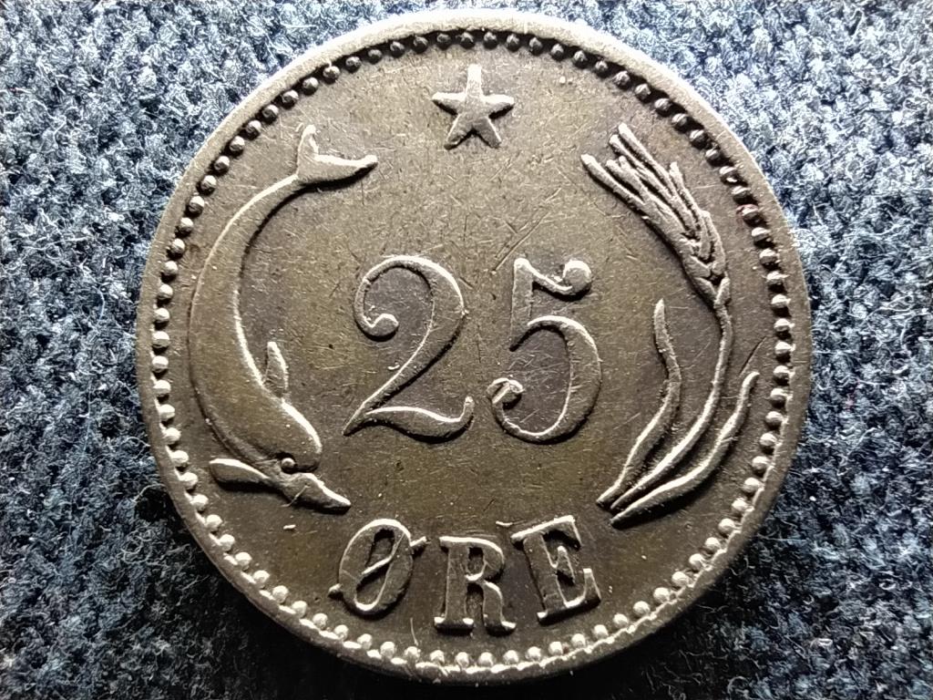 D&aacute;nia IX. Kereszt&eacute;ly (1863-1906) .600 ez&uuml;st 25 &Ouml;re