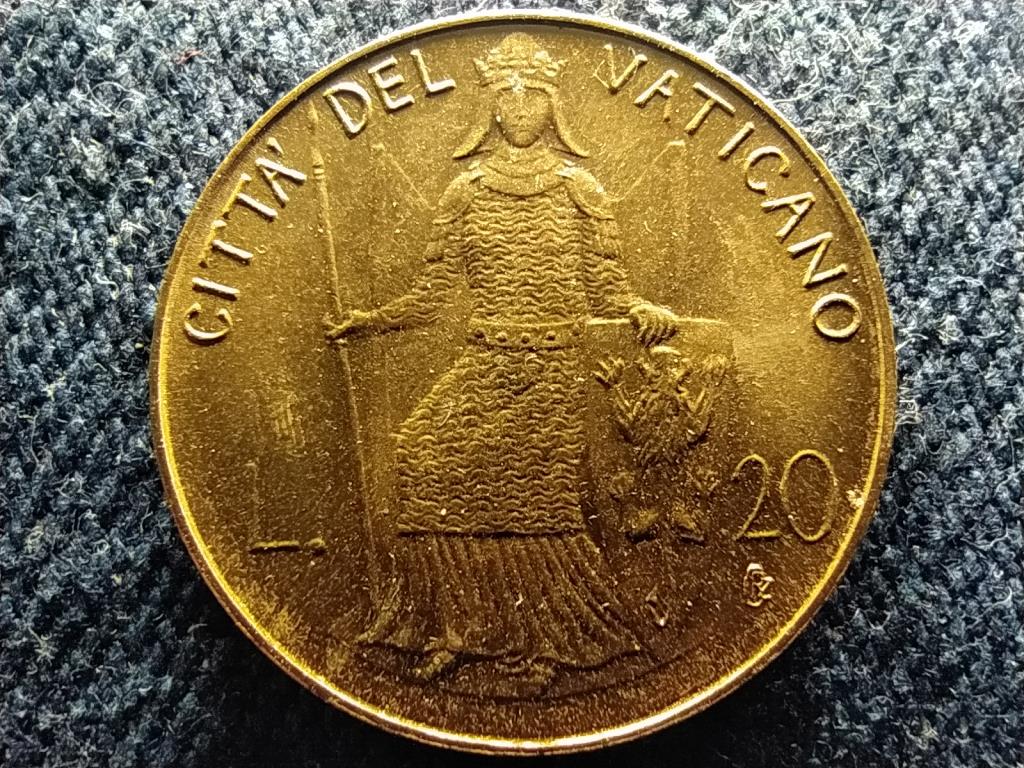 Vatik&aacute;n II. J&aacute;nos P&aacute;l 20 l&iacute;ra