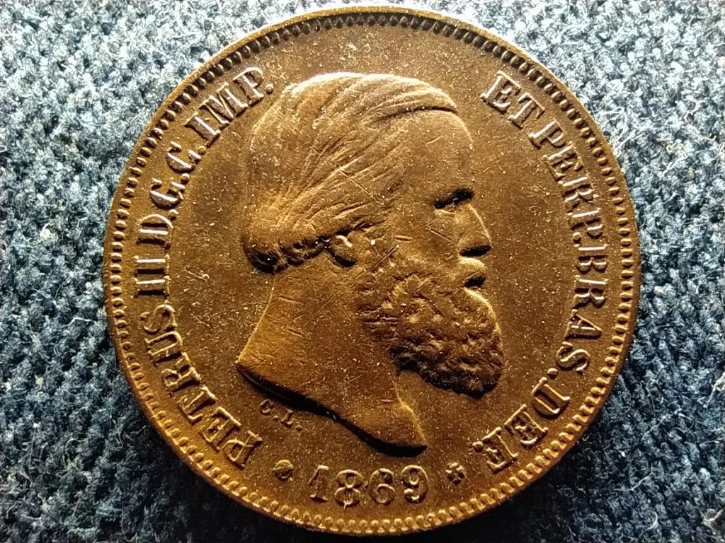 Braz&iacute;lia II. P&eacute;ter (1831-1889) 10 reis