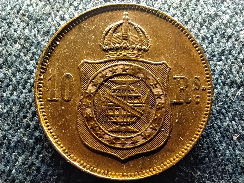 Braz&iacute;lia II. P&eacute;ter (1831-1889) 10 reis