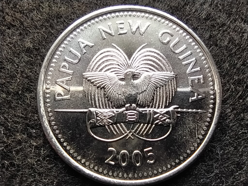 P&aacute;pua &Uacute;j-Guinea II. Erzs&eacute;bet (1975 - ) 10 toea