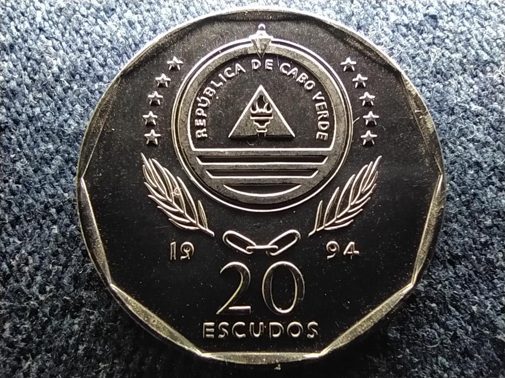 Z&ouml;ld-foki K&ouml;zt&aacute;rsas&aacute;g Novas de Alegria vitorl&aacute;s 20 escudo
