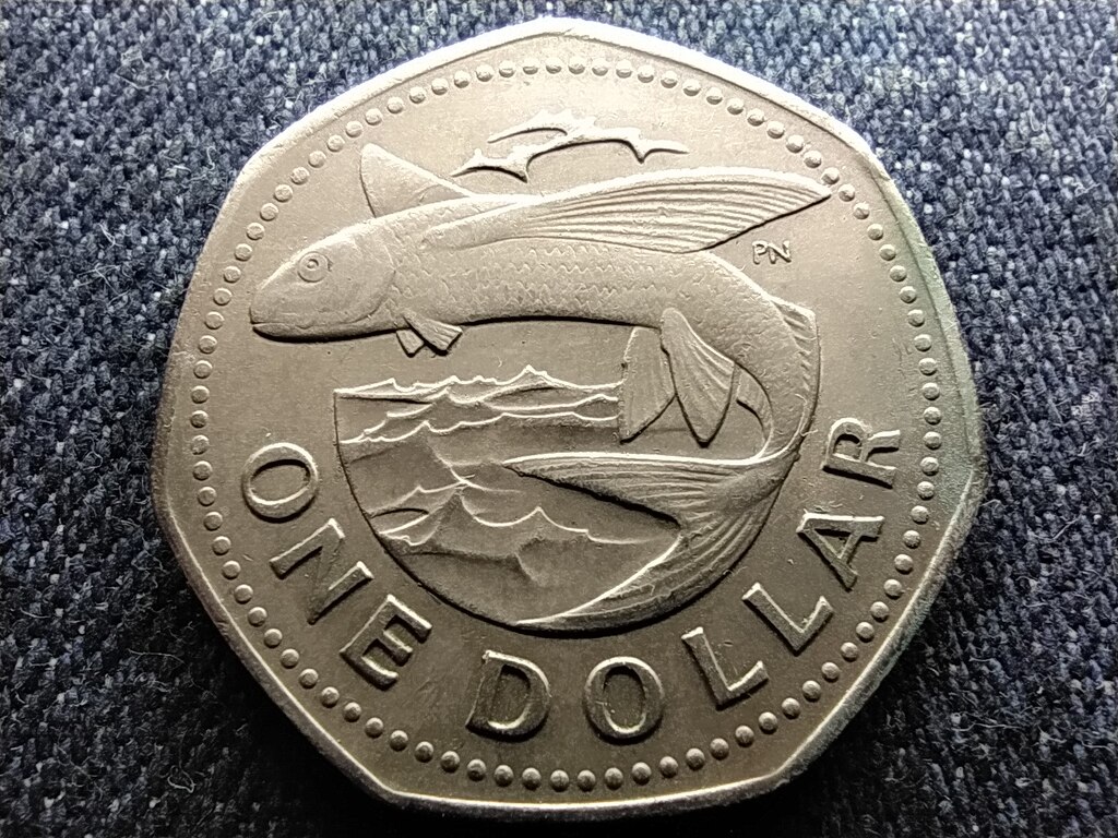 Barbados II. Erzs&eacute;bet (1966-2021) 1 Doll&aacute;r