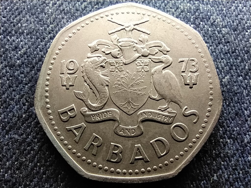 Barbados II. Erzs&eacute;bet (1966-2021) 1 Doll&aacute;r